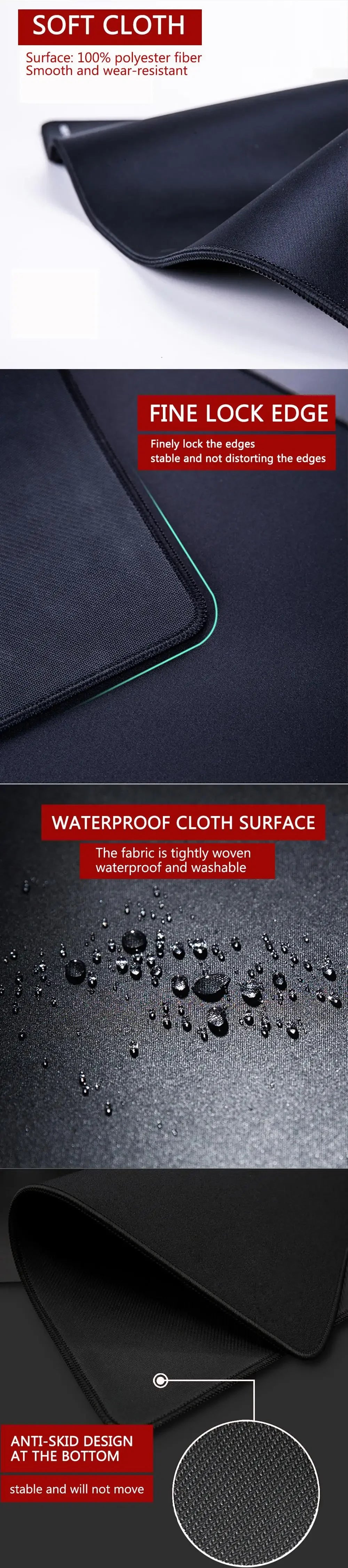 Colorful Gaming Keyboard Rug Laptop Japan Cool Anime Mouse Pad XXL Black P-pokemon Desk Mat PC G-gengar Gamer Cabinet Mousepad