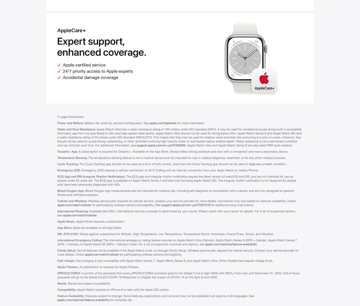 2022 NEW Apple Watch Ultra 49MM Smart Watch Titanium Case with Ocean Band Blood Oxygen 100m Water Resistant