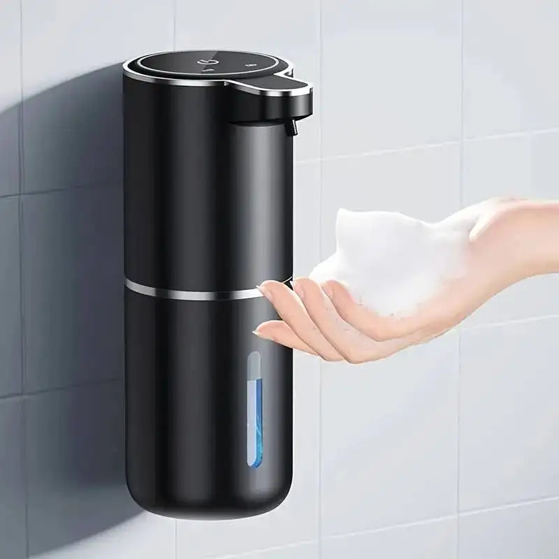 New Wall Mounted Automatic Soap Dispenser Foam Smart Hand Washing Machine 500ml Liquid Rechargeable Bathroom Induction Sensor