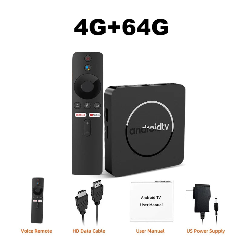 Q10 Android14 8K HDR10+ Smart TV Box Allwinner H313 128G Dual Wifi BT5.0 Set Top Box Media Player with Google Voice Assistant
