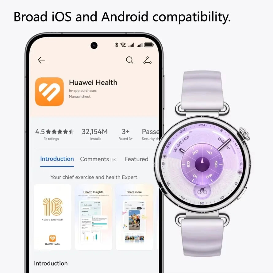Original Genuine Huawei WATCH GT6 Sports Smart Watch Multidimensional Emotional Health Xuanji Perception System