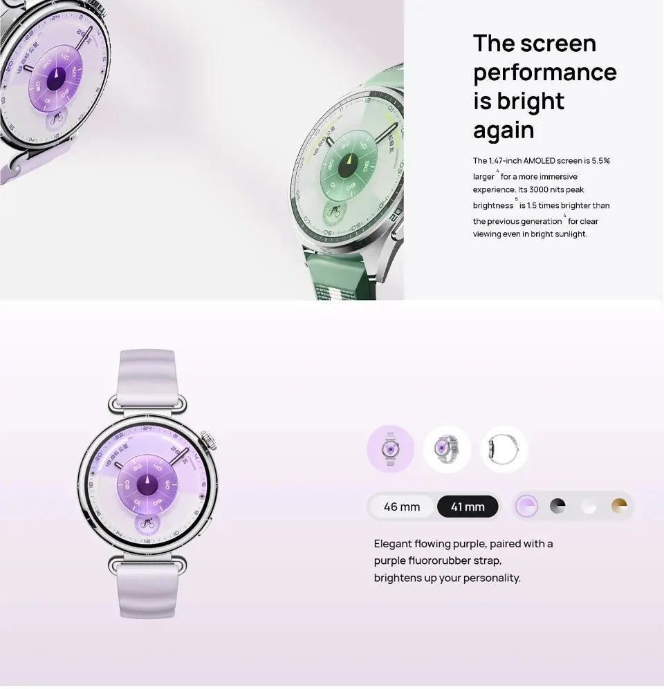 Original Genuine Huawei WATCH GT6 Sports Smart Watch Multidimensional Emotional Health Xuanji Perception System